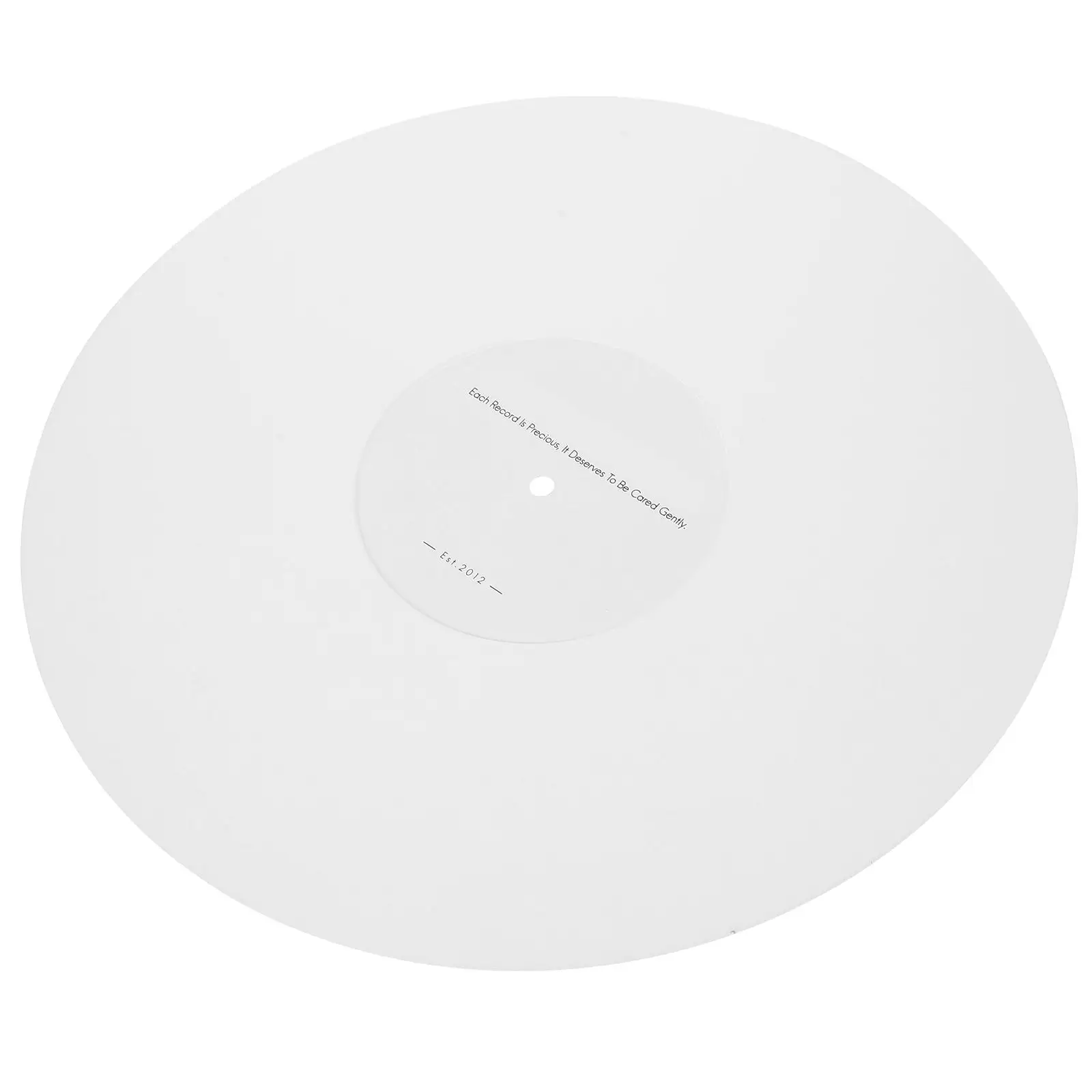Acrylic Record Mat 3mm Thick 12 inch White Non slip Turntable Vinyl Player Pad Slipmat for DJ Stylish Easy Maintenance
Acrylic Record Mat 3mm Thick 12 inch White Non slip Turntable Vinyl Player Pad Slipmat for DJ Stylish Easy Maintenance