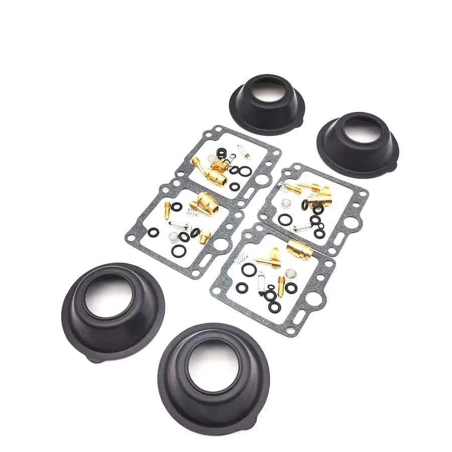 4 Set Carburetor Rebuild Kit with Diaphragm Vacuum For Yamaha XJ700X Carb Repair
4 Set Carburetor Rebuild Kit with Diaphragm Vacuum For Yamaha XJ700X Carb Repair