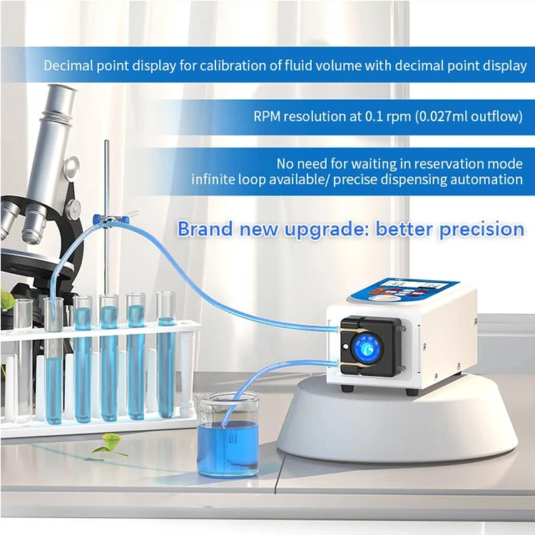 LM60B Peristaltic Pump With Step Motor , High Accuracy/Precision, High Flow Rate 
LM60B Peristaltic Pump With Step Motor , High Accuracy/Precision, High Flow Rate