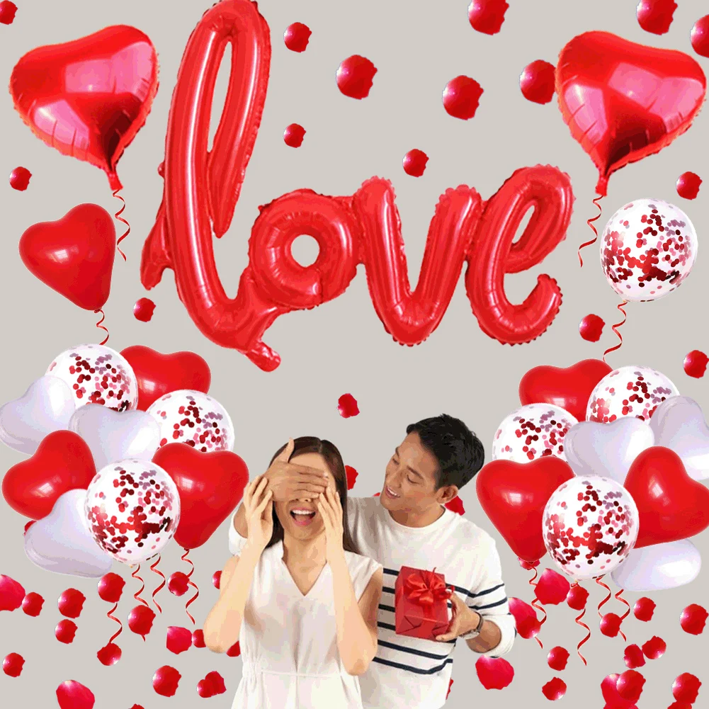 Valentine's Day Balloon Chain Thickened High Quality Balloon Decoration For House
Valentine's Day Balloon Chain Thickened High Quality Balloon Decoration For House