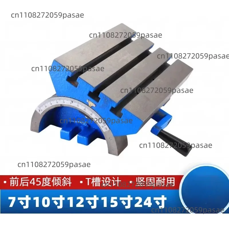 Milling and Drilling Machines with Adjustable Angle, Tilting Angle, and Swivel Table; Tilting Work Table (7/10/12/15/24 Inches)
Milling and Drilling Machines with Adjustable Angle, Tilting Angle, and Swivel Table; Tilting Work Table (7/10/12/15/24 Inches)
