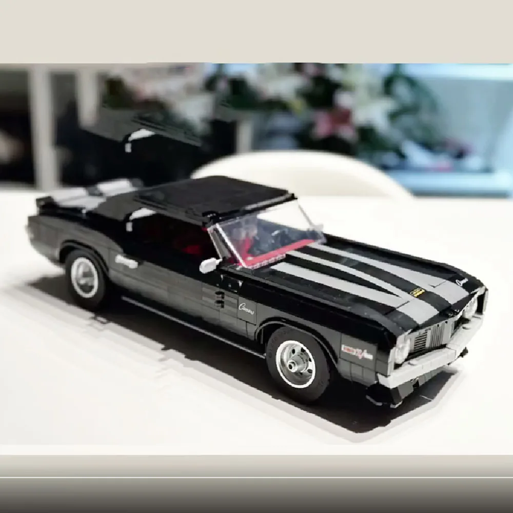 MOC 1456PCS Creativity Retro Performance Car Model Black Retro Car Vintage Car Building Blocks Sets Christmas Gifts
MOC 1456PCS Creativity Retro Performance Car Model Black Retro Car Vintage Car Building Blocks Sets Christmas Gifts