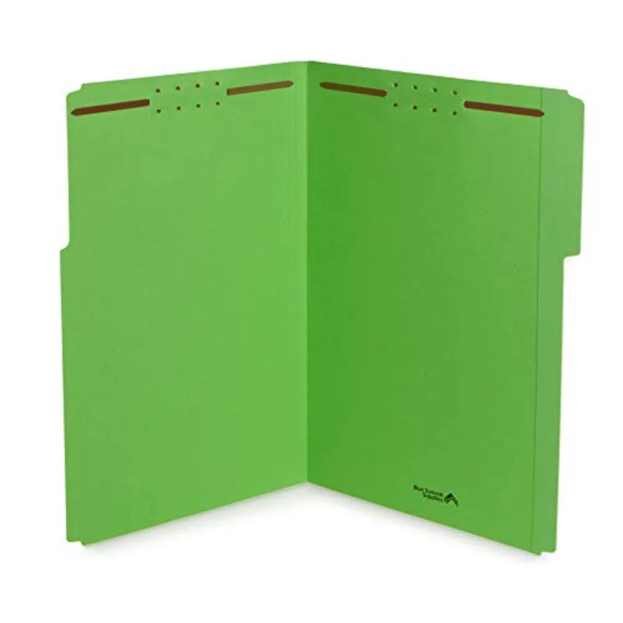 File Folders with Fasteners Legal Size 1/3 Cut Reinforced Tabs Durable 2 Prongs Designed to Organize Standard Medical or Law Fi
File Folders with Fasteners Legal Size 1/3 Cut Reinforced Tabs Durable 2 Prongs Designed to Organize Standard Medical or Law Fi