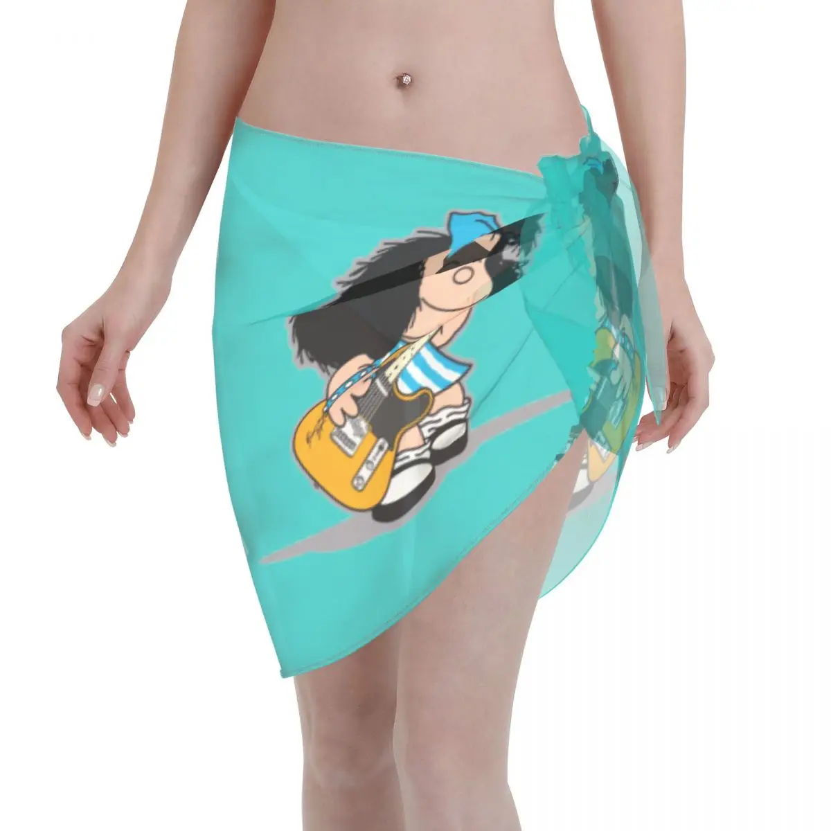 Пользовательские для купальников Mafalda Playing Her Guitar Beach Wrap Beach Bikini Wrap Quino Kawaii Cartoon Sarongs Купальник Coverups
Пользовательские для купальников Mafalda Playing Her Guitar Beach Wrap Beach Bikini Wrap Quino Kawaii Cartoon Sarongs Купальник Coverups