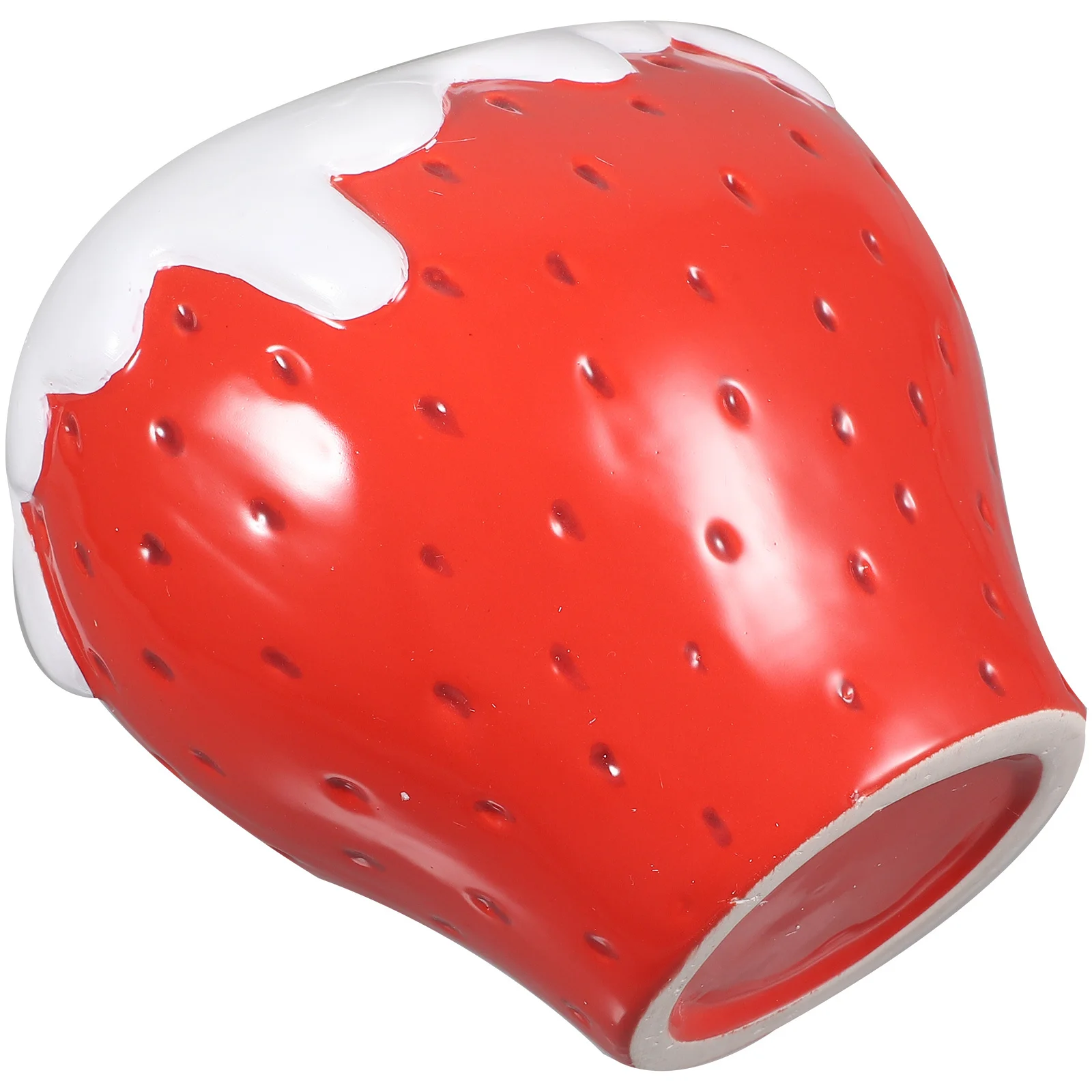 Strawberry Shaped Ceramic Vase Flower Holder Versatile Home Decoration Realistic Design Tabletop Vase for Fresh Dried Flowers
Strawberry Shaped Ceramic Vase Flower Holder Versatile Home Decoration Realistic Design Tabletop Vase for Fresh Dried Flowers
