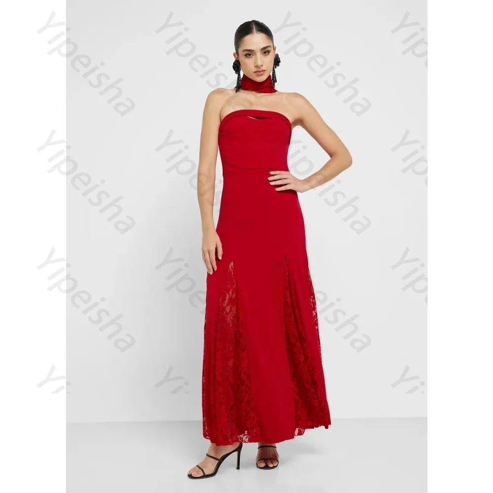Customized High Quality Crepe for Evening Dresses A-Line with Lace Elegant for Floor-length for Bespoke Occasion Party Dress
Customized High Quality Crepe for Evening Dresses A-Line with Lace Elegant for Floor-length for Bespoke Occasion Party Dress