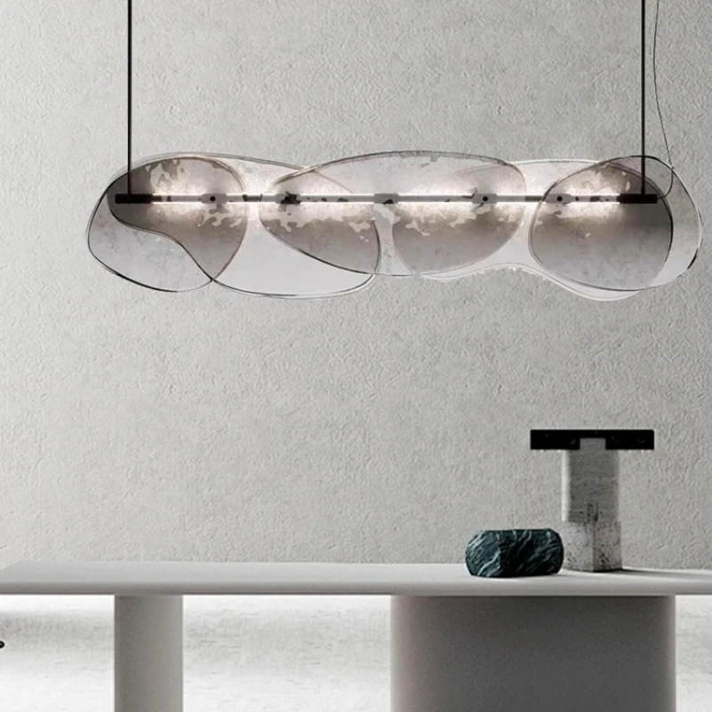 MZISOSOD Smokey Gray Glass Chandelier for Modern Home Decor LED Ceiling Light Fixture Hanging Lamp for Dining Room Living
MZISOSOD Smokey Gray Glass Chandelier for Modern Home Decor LED Ceiling Light Fixture Hanging Lamp for Dining Room Living