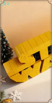 Moc lnright shop Cosmic 3D Puzzle -Yellow Black Interlocking Brick Set for Kids Adults - Christmas Birthday toys gifts 700pcs
Moc lnright shop Cosmic 3D Puzzle -Yellow Black Interlocking Brick Set for Kids Adults - Christmas Birthday toys gifts 700pcs