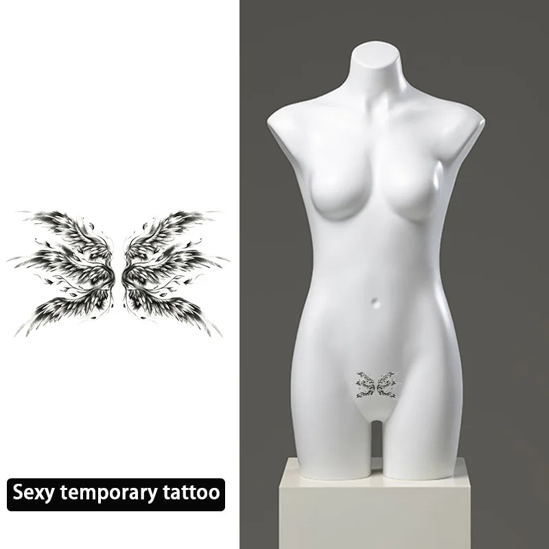 Sexy Lower Belly Succubus Realistic Tattoo Sticker for Women Waterproof and Sweatproof Body Art Wing Pattern Temporary Sticker
Sexy Lower Belly Succubus Realistic Tattoo Sticker for Women Waterproof and Sweatproof Body Art Wing Pattern Temporary Sticker