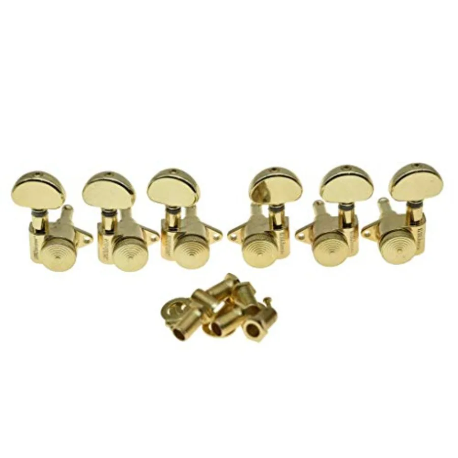 Les Paul or acoustic guitars application, metal, black, locking mechanism for quick string changes and stable tuning
Les Paul or acoustic guitars application, metal, black, locking mechanism for quick string changes and stable tuning
