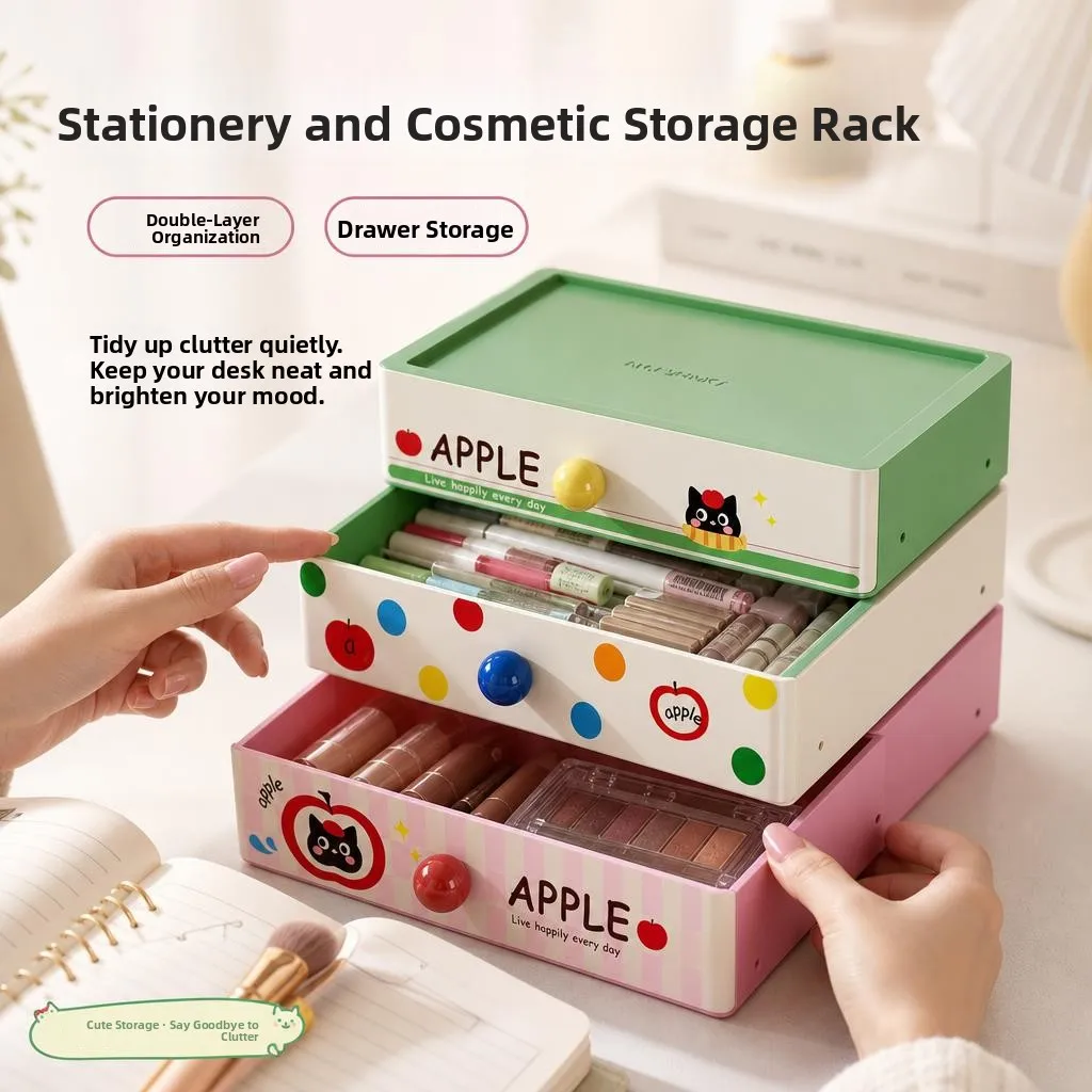 Pull out Storage Box Multi Layer Desktop Organizer for Stationery Cosmetics Student Dormitory Plastic Jewelry Box Organizer
Pull out Storage Box Multi Layer Desktop Organizer for Stationery Cosmetics Student Dormitory Plastic Jewelry Box Organizer