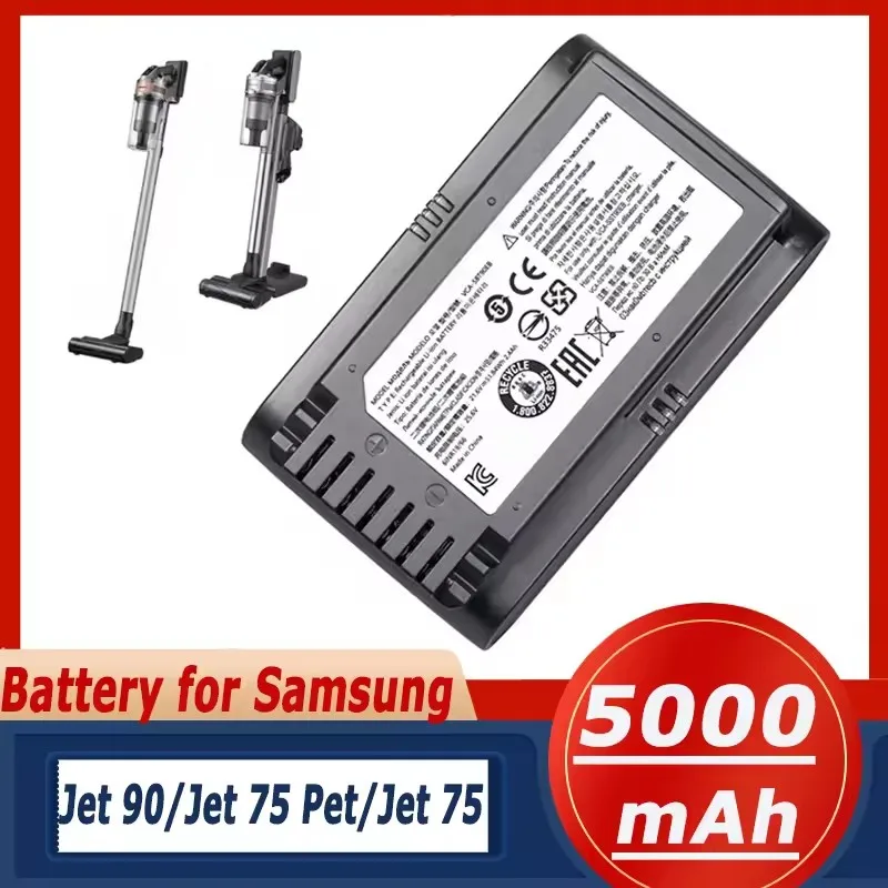 100% Original Sweeper Battery VCA-SBT90 for Samsung Vs9000 Jet90 Jet75 Jet90E VCA-SBT90 Cordless Handheld Vacuum Cleaner Battery
100% Original Sweeper Battery VCA-SBT90 for Samsung Vs9000 Jet90 Jet75 Jet90E VCA-SBT90 Cordless Handheld Vacuum Cleaner Battery