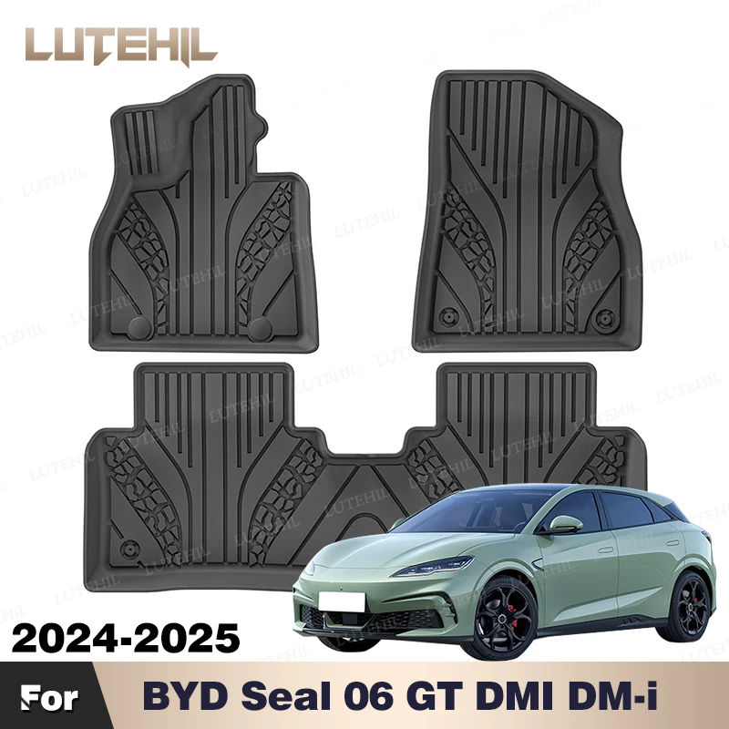 For BYD Seal 06 GT DMI DM-i 2024-2025 Custom All-Weather TPE Floor Mat Full Set Carpet Cover Auto Interior Protector Accessories
For BYD Seal 06 GT DMI DM-i 2024-2025 Custom All-Weather TPE Floor Mat Full Set Carpet Cover Auto Interior Protector Accessories