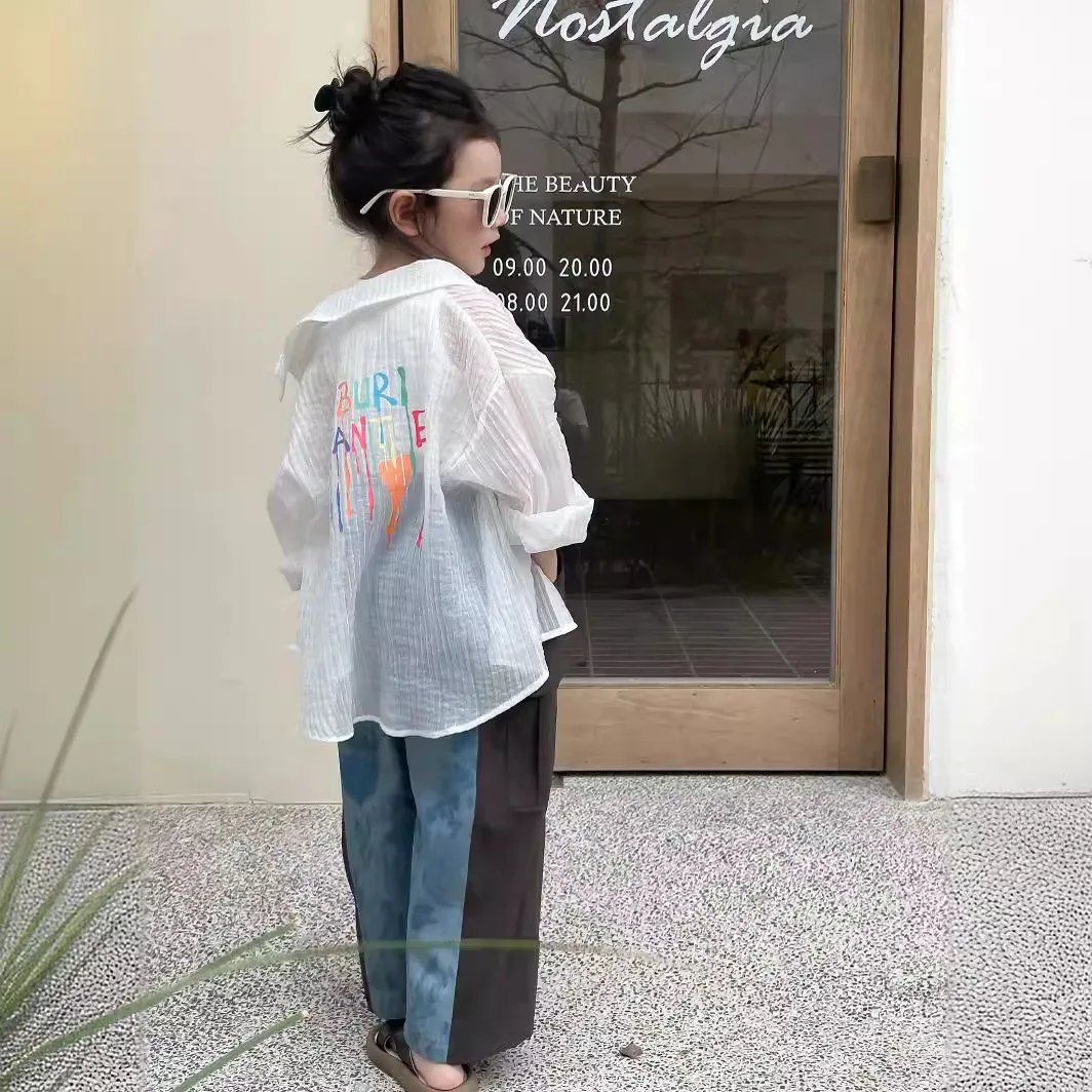 Kid Coat 2024 Boys and Girls Summer Children Sunscreen Shirt Coat Baby Sunscreen Clothes Thin Breathable Air-conditioned Shirt
Kid Coat 2024 Boys and Girls Summer Children Sunscreen Shirt Coat Baby Sunscreen Clothes Thin Breathable Air-conditioned Shirt