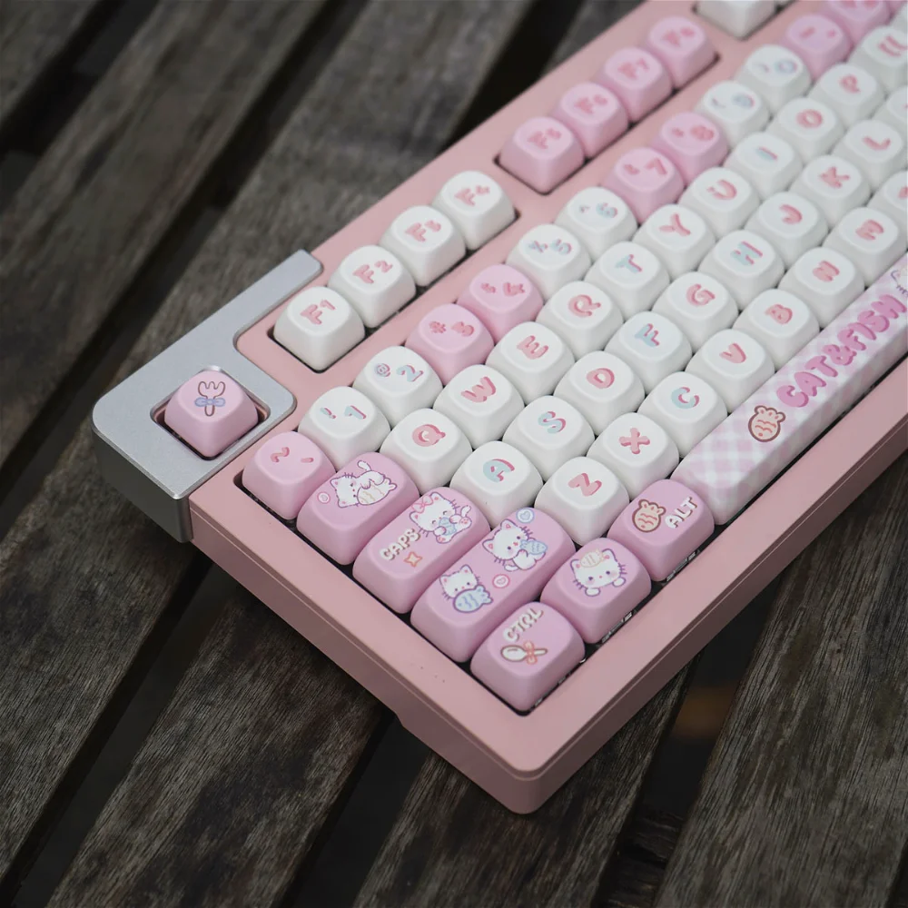 MOA Keycap Set PBT 140 Key Kitten and Fish Story Girl Keycap for 60/64/84/98/108 Mechanical Keyboard MX Switch
MOA Keycap Set PBT 140 Key Kitten and Fish Story Girl Keycap for 60/64/84/98/108 Mechanical Keyboard MX Switch