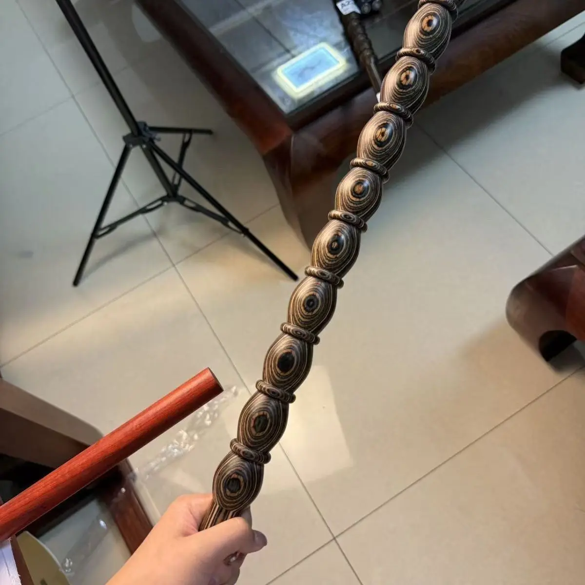 60cm Outdoor Portable EDC Creative Zebra Solid Wood Short Stick Fitness Training Massage Tool Stick
60cm Outdoor Portable EDC Creative Zebra Solid Wood Short Stick Fitness Training Massage Tool Stick