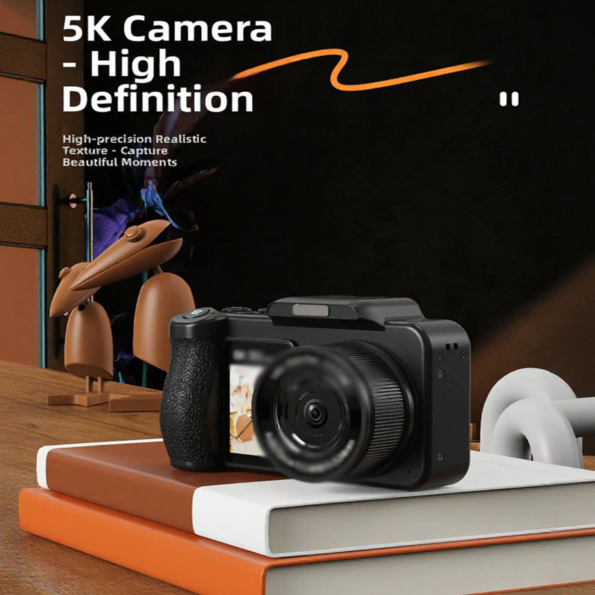 1pc Digital Camera 5K 80MP 18X Zoom Retro HD Dual-Screen Camera Long Battery Life For Photography Beginners/travelers
1pc Digital Camera 5K 80MP 18X Zoom Retro HD Dual-Screen Camera Long Battery Life For Photography Beginners/travelers