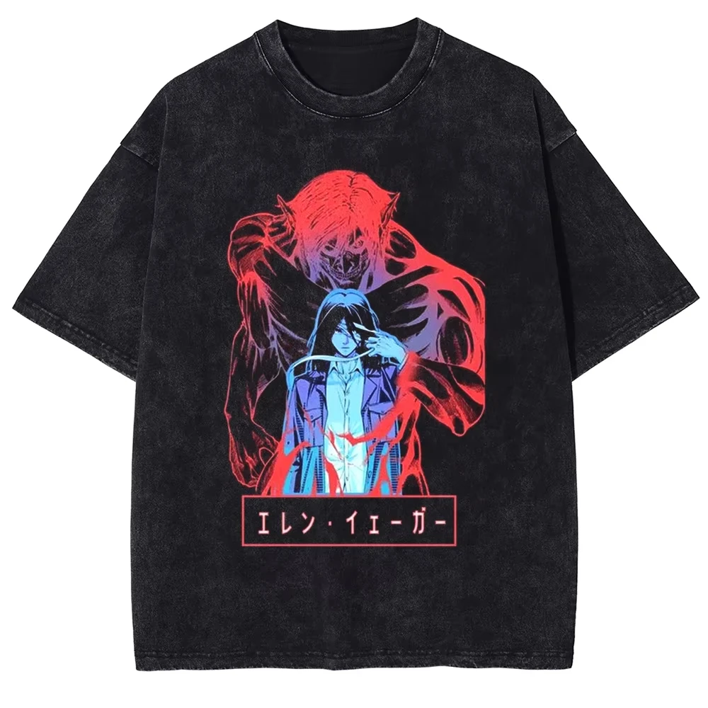 Men's Vintage T-shirt 2025 Summer Japanese Anime Giant Pattern T-shirt Street Clothing Harajuku Hip Hop Comic Character T-shirt
Men's Vintage T-shirt 2025 Summer Japanese Anime Giant Pattern T-shirt Street Clothing Harajuku Hip Hop Comic Character T-shirt