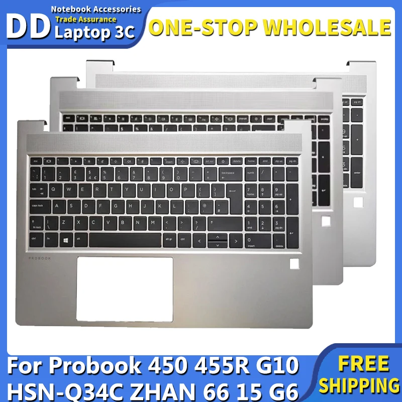 New US/UK/SP/LA Backlit Keyboard For Probook 450 455R G10 HSN-Q34C ZHAN 66 15 G6 Palmrest Upper Cover With SD Interface Case
New US/UK/SP/LA Backlit Keyboard For Probook 450 455R G10 HSN-Q34C ZHAN 66 15 G6 Palmrest Upper Cover With SD Interface Case