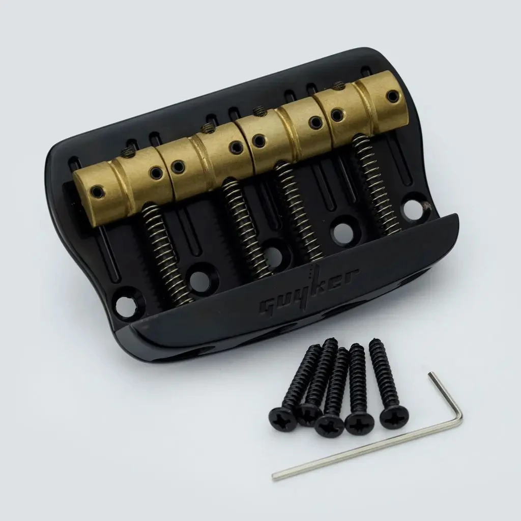 4-струнный бас-бридж Guyker с латунным основанием в стиле ретро, три цвета
4-струнный бас-бридж Guyker с латунным основанием в стиле ретро, три цвета