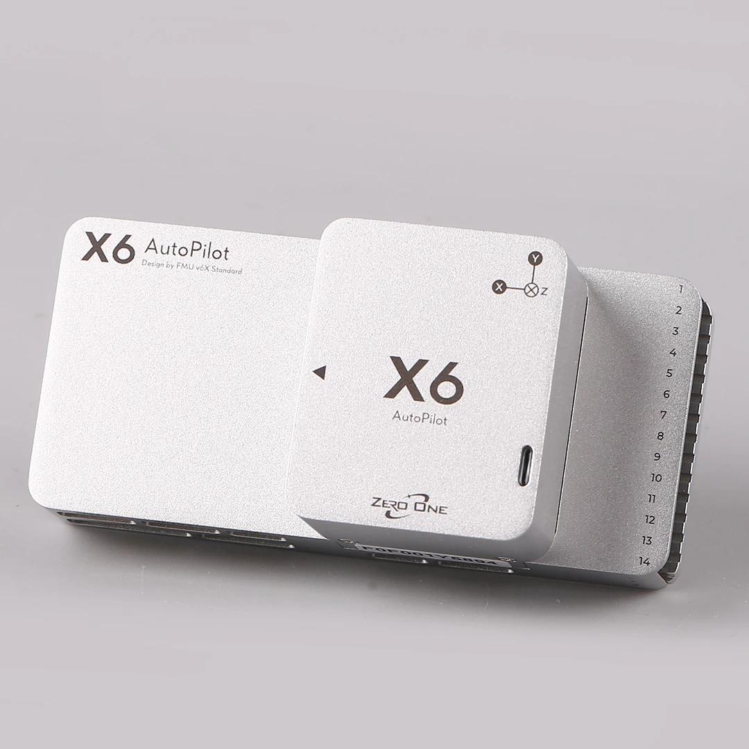 Zero One X6 Flight Controller Pixhawk V6X Open-source VTOL Multirotor PX4 Drone
Zero One X6 Flight Controller Pixhawk V6X Open-source VTOL Multirotor PX4 Drone