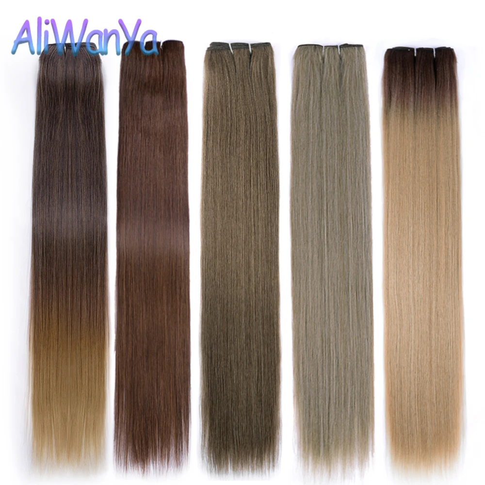 Bone Straight Hair Bundles Extensions Ombre Blonde Fake Hair Bundles Super Long Hair Synthetic 24Inch Straight Hair Full to End
Bone Straight Hair Bundles Extensions Ombre Blonde Fake Hair Bundles Super Long Hair Synthetic 24Inch Straight Hair Full to End