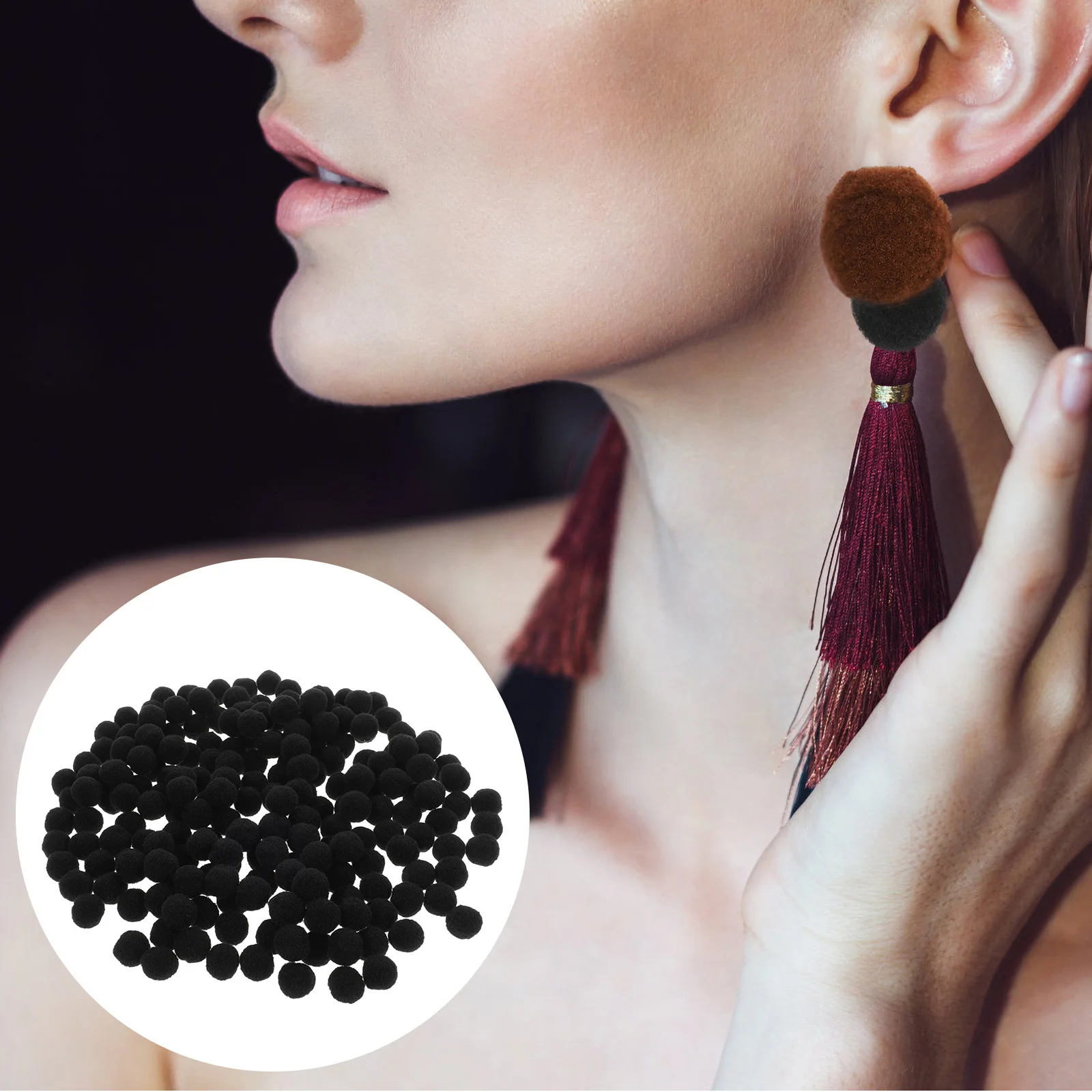 500Pcs Crafting Pompom Balls for DIY Clothing Accessories Decorate Hats Shoes Bags Use As Fashionable Art Elements in Home Or
500Pcs Crafting Pompom Balls for DIY Clothing Accessories Decorate Hats Shoes Bags Use As Fashionable Art Elements in Home Or
