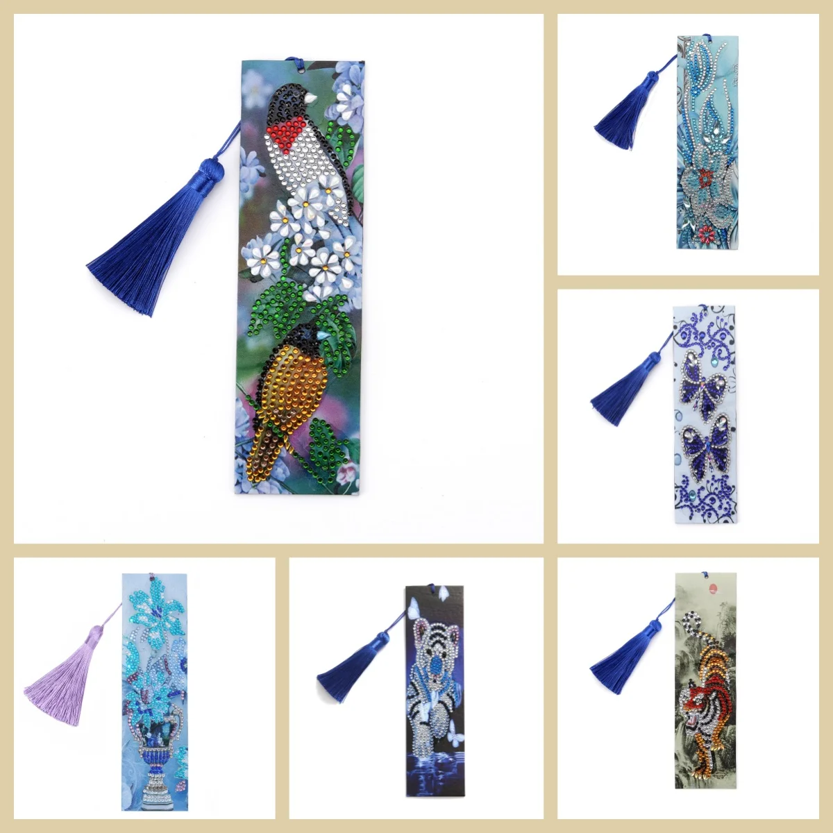 1 набор алмазной живописи с животным/цветочным узором «сделай сам», подвеска с кисточкой для закладок из искусственной кожи, подходит для учебных и книжных принадлежностей
1 набор алмазной живописи с животным/цветочным узором «сделай сам», подвеска с кисточкой для закладок из искусственной кожи, подходит для учебных и книжных принадлежностей