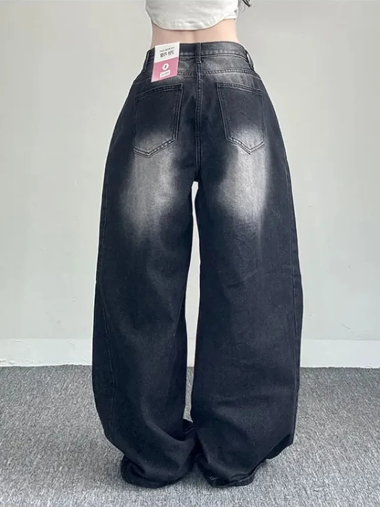 Retro Faded Wa Wide Leg Jeans Women's Loose Floor-Length Pants High Waist Casual Sle Summer Trendy plus Size Denim
Retro Faded Wa Wide Leg Jeans Women's Loose Floor-Length Pants High Waist Casual Sle Summer Trendy plus Size Denim
