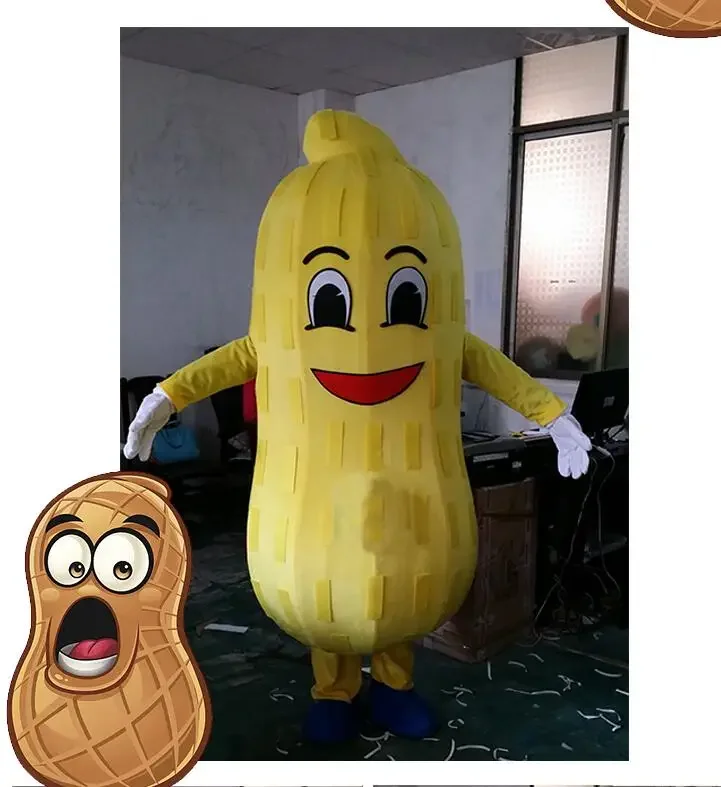 Peanut Mascot Costumes Cartoon Character mascot costume Fancy Dress Easter Christmas Party Suit adult size
Peanut Mascot Costumes Cartoon Character mascot costume Fancy Dress Easter Christmas Party Suit adult size