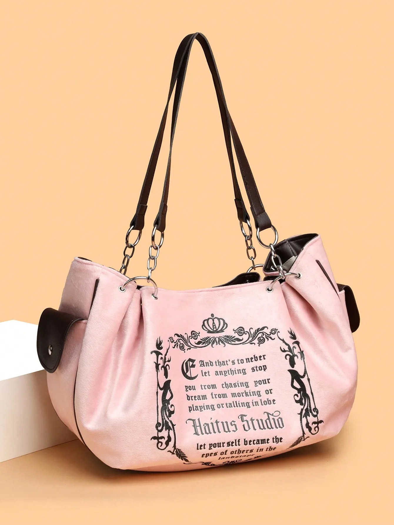 Vintage European Fashion Chain Shoulder Bag, Soft Elegant Women Handbags
Vintage European Fashion Chain Shoulder Bag, Soft Elegant Women Handbags