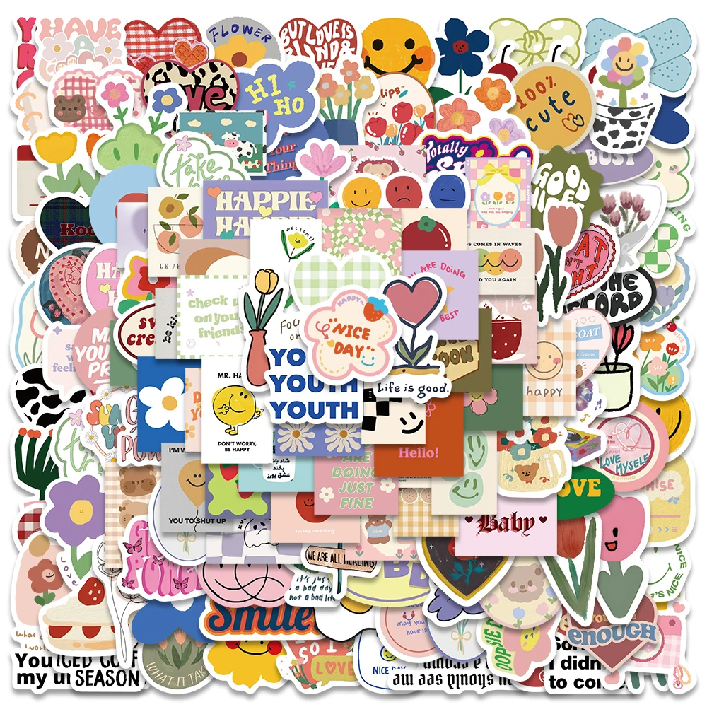 180PCS Cute Flower Bear Plaid Kawaii Sticker Aesthetic Decal Guitar Laptop Phone Car Book Scrapbook Girl Kids Toy Stickers
180PCS Cute Flower Bear Plaid Kawaii Sticker Aesthetic Decal Guitar Laptop Phone Car Book Scrapbook Girl Kids Toy Stickers