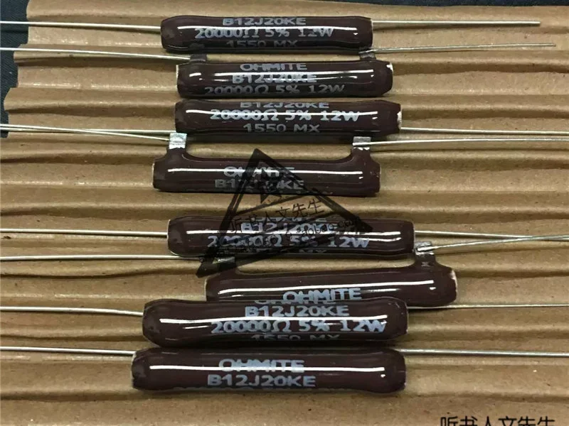 4 шт. B12J20KE резистор с проволочной обмоткой - Омит через отверстие
4 шт. B12J20KE резистор с проволочной обмоткой - Омит через отверстие