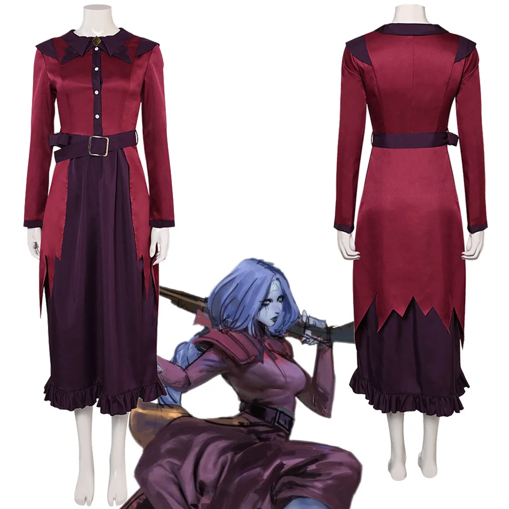 Vindicta Cospaly Costume Game Deadlock Roleplay Witch Dress Uniform Hallowmas Masquerade Party Outfits Carnival Role Play Suits
Vindicta Cospaly Costume Game Deadlock Roleplay Witch Dress Uniform Hallowmas Masquerade Party Outfits Carnival Role Play Suits