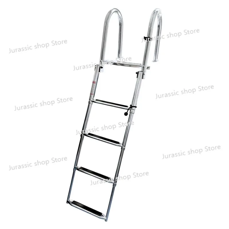4 Step Marine Boat Folding Ladder Thickened 316 Stainless Steel Telescoping Ladder Swim Platform Boat Accessories Yacht Ladder
4 Step Marine Boat Folding Ladder Thickened 316 Stainless Steel Telescoping Ladder Swim Platform Boat Accessories Yacht Ladder
