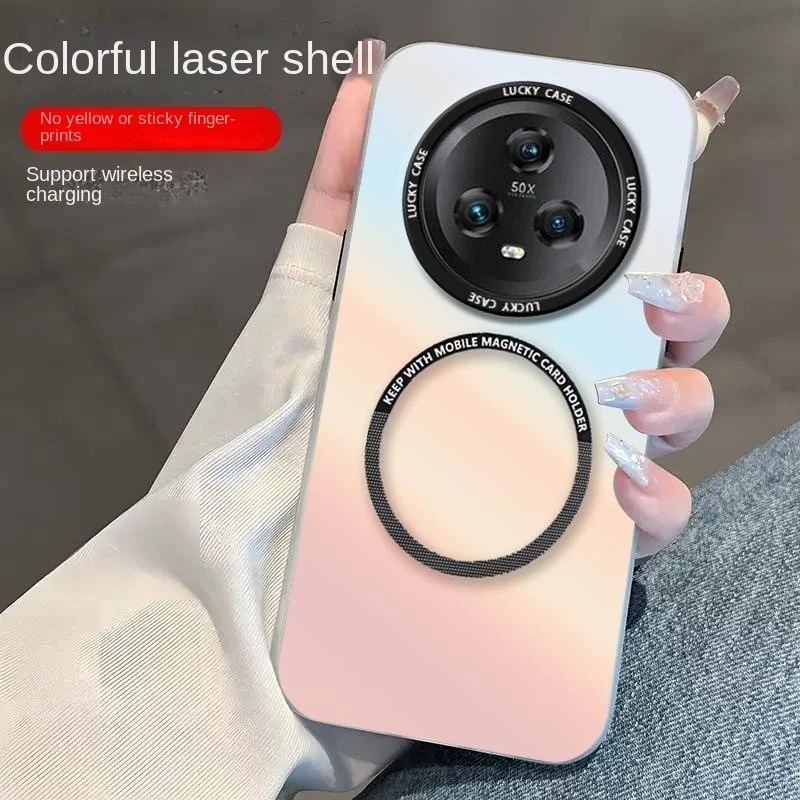 Luxury for Magnetic Wireless Charging Case For Honor Magic 5 Pro Magic5 Pro Soft TPU Gradient Shockproof Cover
Luxury for Magnetic Wireless Charging Case For Honor Magic 5 Pro Magic5 Pro Soft TPU Gradient Shockproof Cover