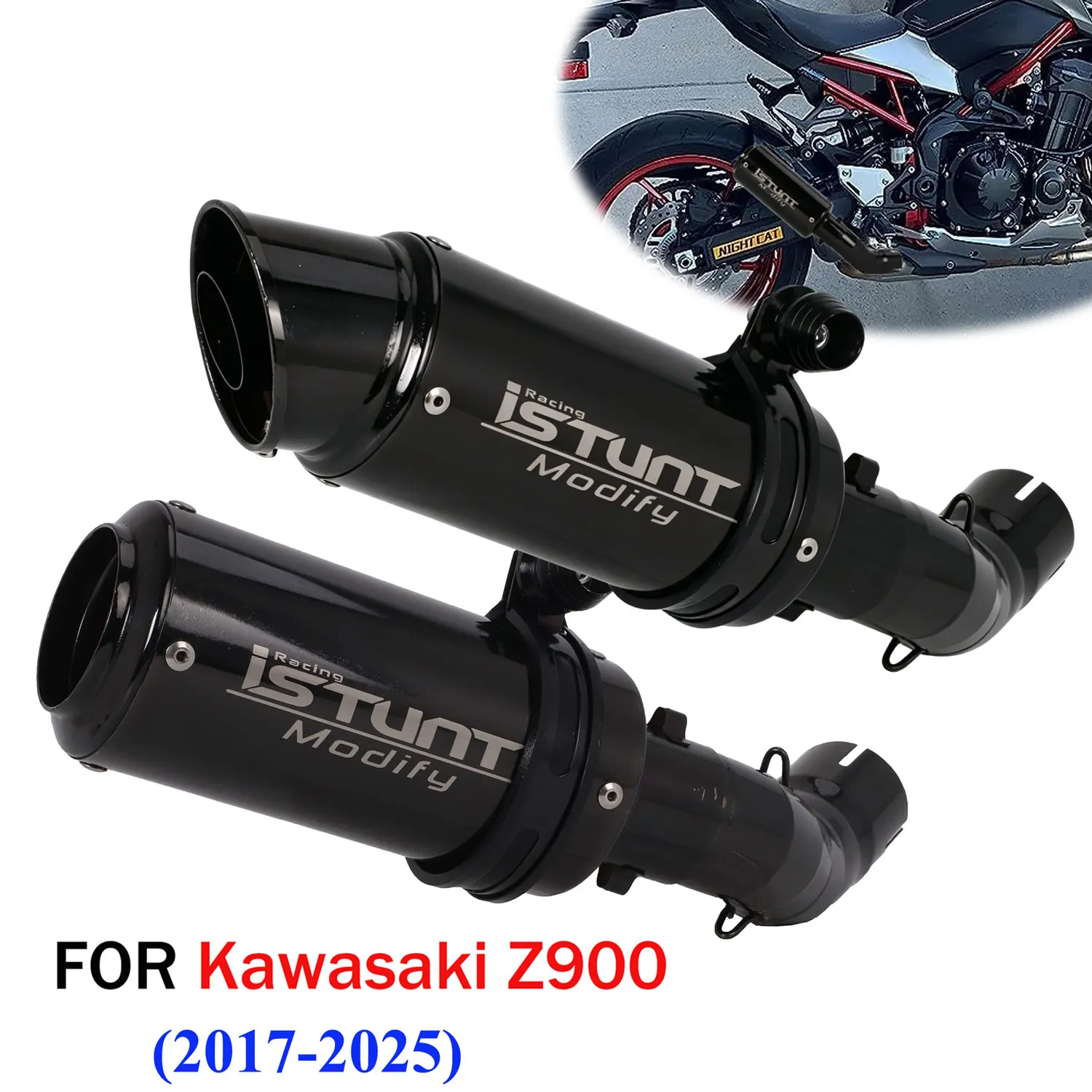 Глушитель Slip-On для мотоциклов Kawasaki Z900 Z900E Z900 A1 A2 2017-2025, средняя труба выхлопной системы Z900
Глушитель Slip-On для мотоциклов Kawasaki Z900 Z900E Z900 A1 A2 2017-2025, средняя труба выхлопной системы Z900