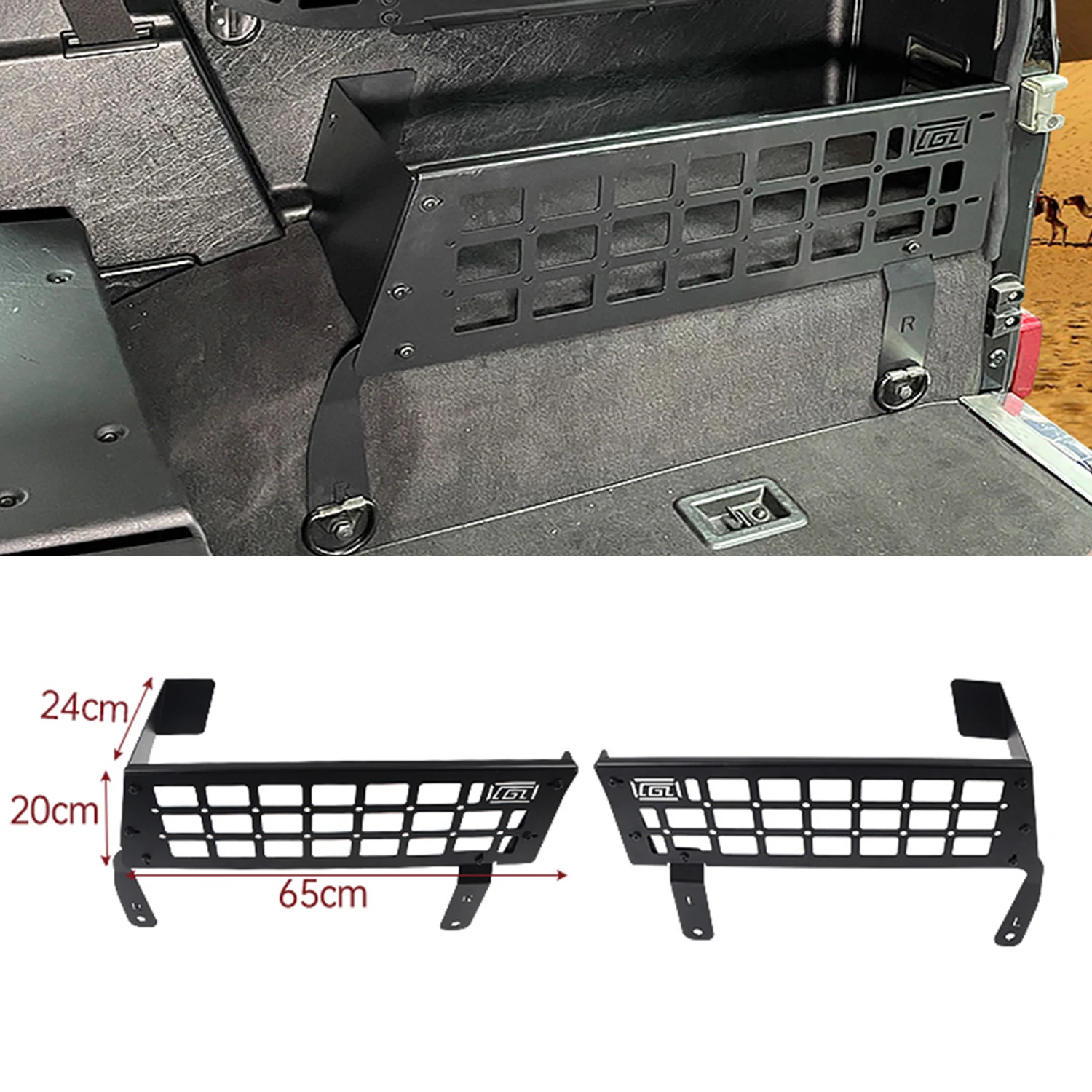 For Mercedes-benz G-Class G500 G55 2004-2018 Modular Storage Panel Rear Trunk Side Storage Box Cargo Organizer Tray Molle Panel
For Mercedes-benz G-Class G500 G55 2004-2018 Modular Storage Panel Rear Trunk Side Storage Box Cargo Organizer Tray Molle Panel