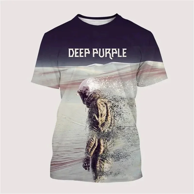 Deep Purple Band 3D Print T-shirts Men Women Streetwear Fashion Short Sleeve T Shirt Boys Round Neck Tshirts Summer New Clothes
Deep Purple Band 3D Print T-shirts Men Women Streetwear Fashion Short Sleeve T Shirt Boys Round Neck Tshirts Summer New Clothes