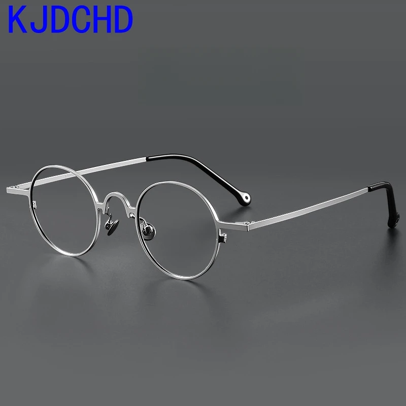 KJDCHD Fashion Comfortable Round Eyeglasses Vintage Luxury Titanium Eyewear Optical Prescription Glasses Frame Men Women K808
KJDCHD Fashion Comfortable Round Eyeglasses Vintage Luxury Titanium Eyewear Optical Prescription Glasses Frame Men Women K808