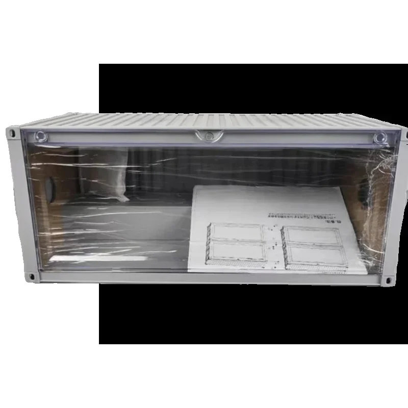 Container model toy with light display box
Container model toy with light display box