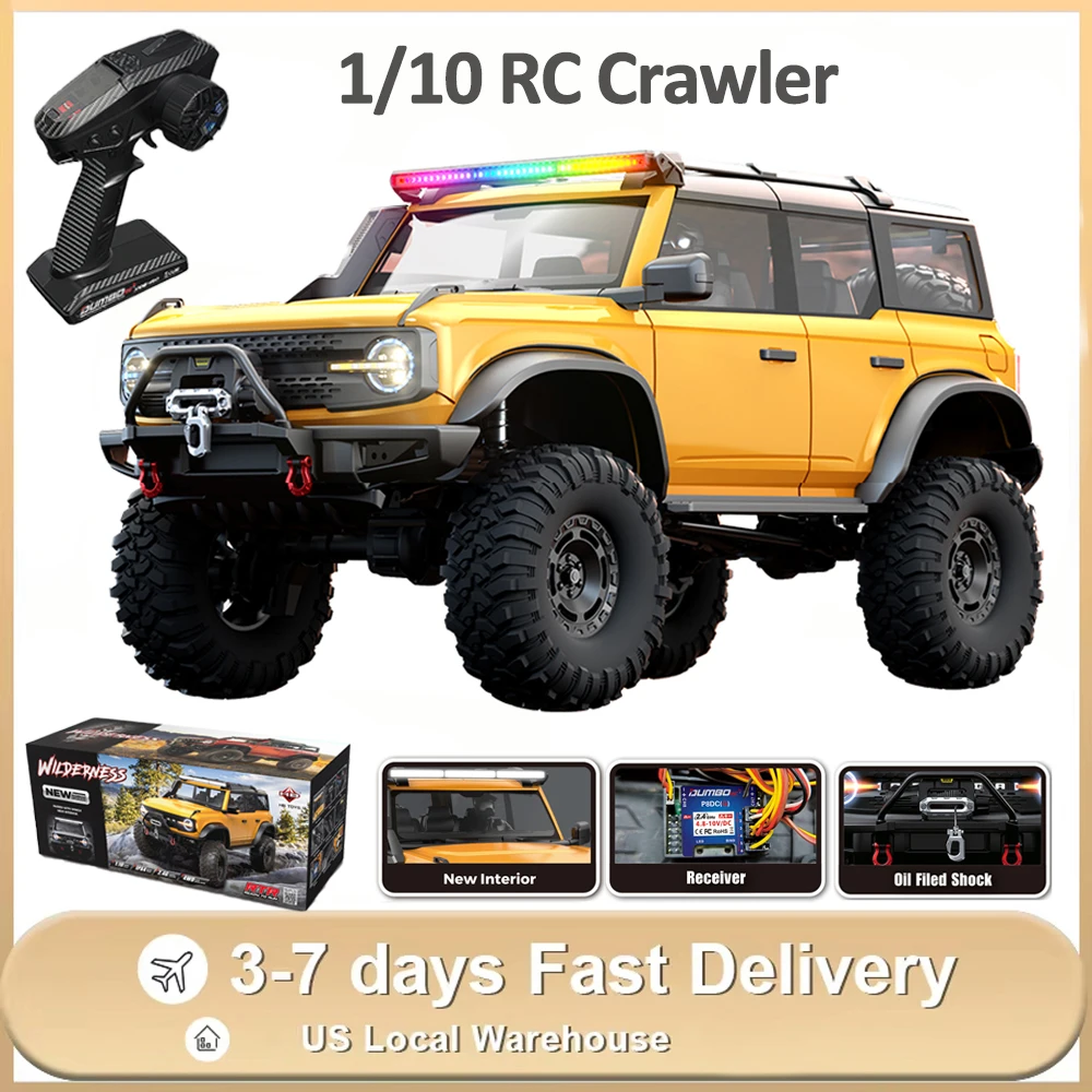 1/10 RC Crawler Upgrade HB Rc Модель 4WD RTR со светодиодом 2,4G Электрический пульт дистанционного управления Rock Off-road Vehicle для взрослых Доставка в США
1/10 RC Crawler Upgrade HB Rc Модель 4WD RTR со светодиодом 2,4G Электрический пульт дистанционного управления Rock Off-road Vehicle для взрослых Доставка в США