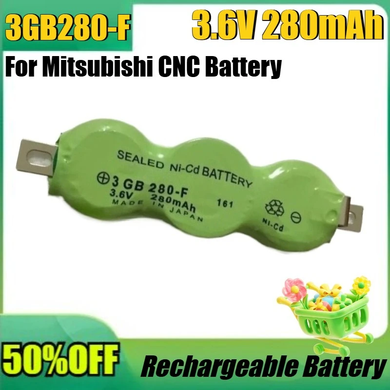 New 3GB280-F 3GB170-F 3.6V Rechargeable High Quality Battery Pack For Mitsubishi CNC Battery
New 3GB280-F 3GB170-F 3.6V Rechargeable High Quality Battery Pack For Mitsubishi CNC Battery