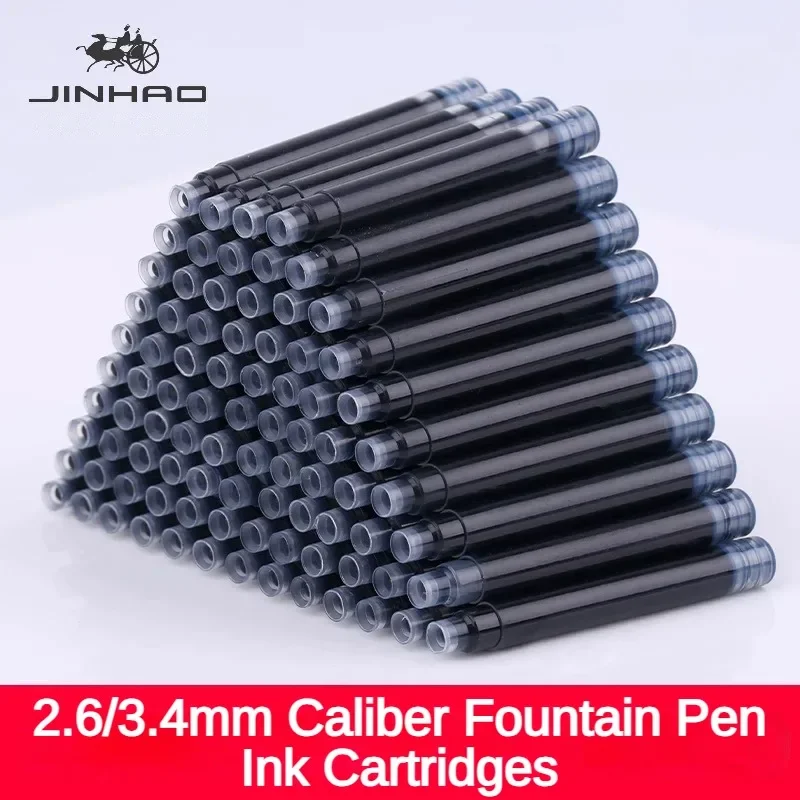 500/10 шт. JINHAO 2,6 мм/3,4 мм, картриджи для перьевой ручки, сменные картриджи, школьные и офисные принадлежности, канцелярские принадлежности для Hongdian Majona
500/10 шт. JINHAO 2,6 мм/3,4 мм, картриджи для перьевой ручки, сменные картриджи, школьные и офисные принадлежности, канцелярские принадлежности для Hongdian Majona