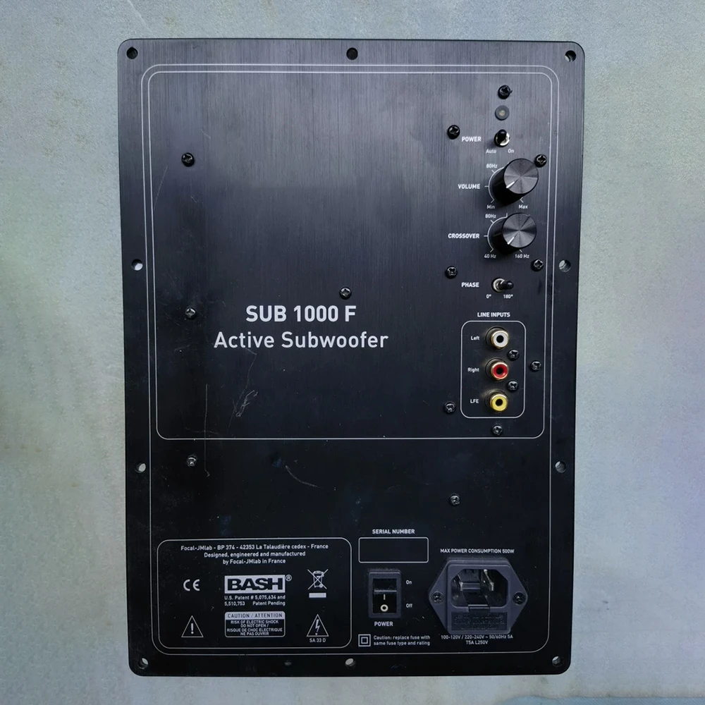 Плата усилителя для сабвуфера Sub1000F 12 дюймов, 20*28 см, Sub 1000 F
Плата усилителя для сабвуфера Sub1000F 12 дюймов, 20*28 см, Sub 1000 F