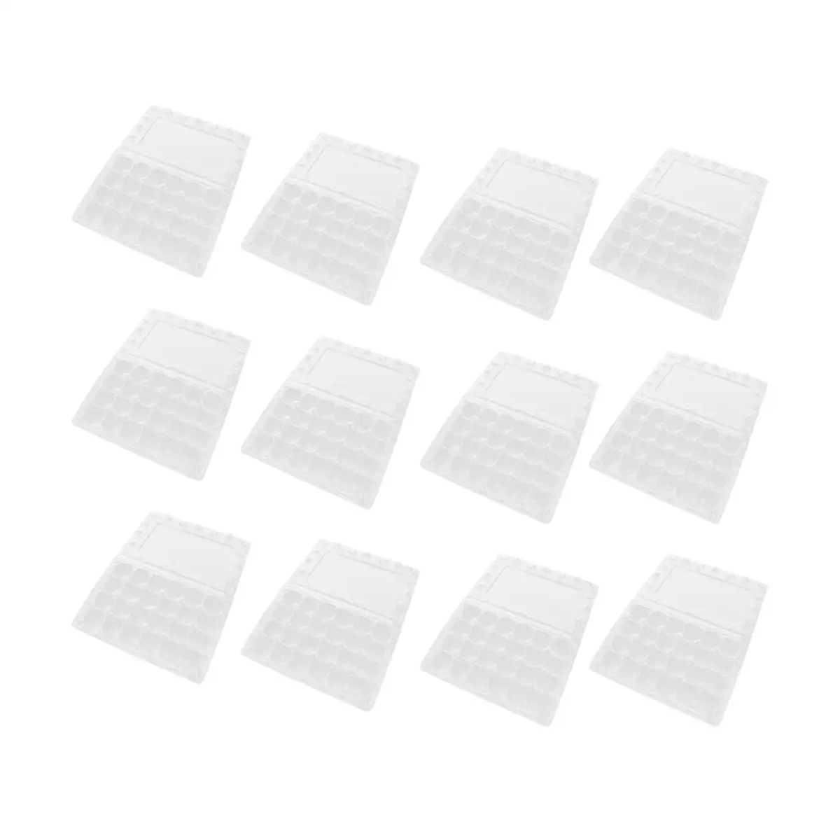 12pcs Quail Egg Tray Eco Friendly PET Material Compact Size Large Capacity Refrigerator Cabinet Storage Container
12pcs Quail Egg Tray Eco Friendly PET Material Compact Size Large Capacity Refrigerator Cabinet Storage Container