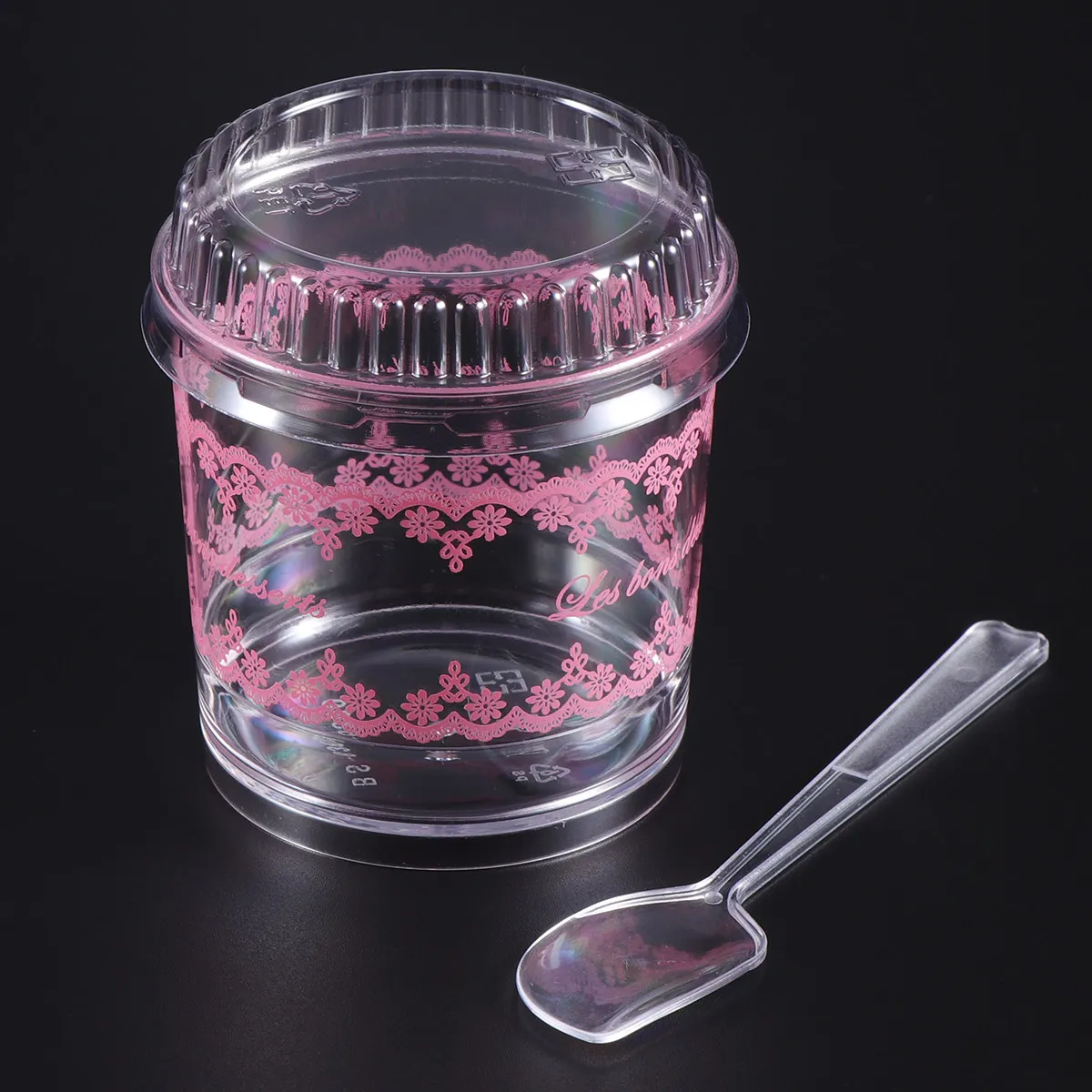 Набор из 20 прозрачных пластиковых мини-стаканчиков для десертов с крышкой и ложкой для кондитерских, свадеб, барбекю, мусса, пудинга
Набор из 20 прозрачных пластиковых мини-стаканчиков для десертов с крышкой и ложкой для кондитерских, свадеб, барбекю, мусса, пудинга