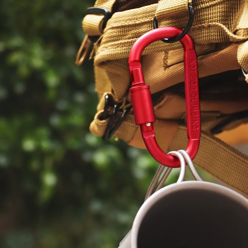5 D-type mountaineering buckle aluminum alloy key quick hanging buckle hook outdoor backpack tactical quick hanging
5 D-type mountaineering buckle aluminum alloy key quick hanging buckle hook outdoor backpack tactical quick hanging