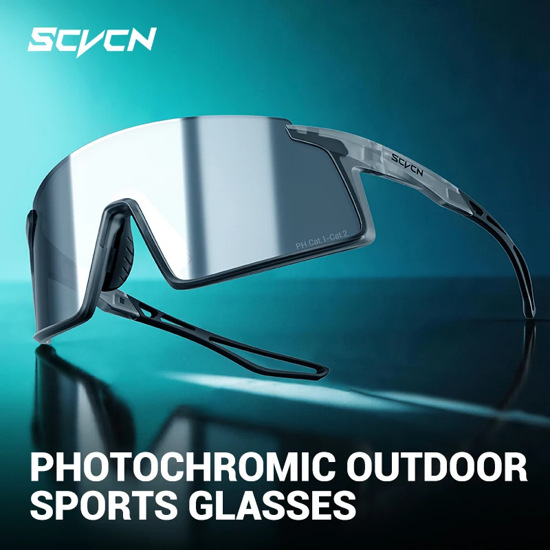 SCVCN Photochromic Cycling Sunglasses Women Bicycle Glasses Men Outdoor Sports Running Climbing Eyewear UV400 Running Goggles
SCVCN Photochromic Cycling Sunglasses Women Bicycle Glasses Men Outdoor Sports Running Climbing Eyewear UV400 Running Goggles