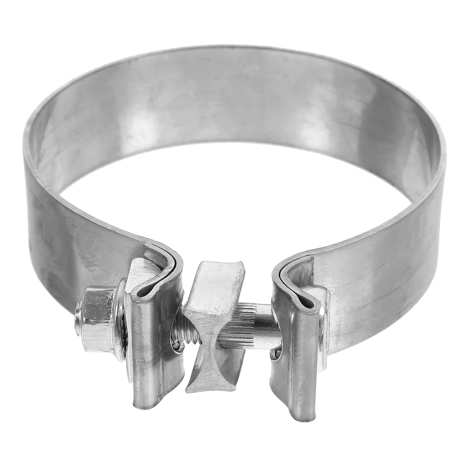 Stainless Steel Pipe Hoop Exhaust Clamps Heavy Duty Connection Bands Reusable Iron Clips Car Parts Accessories
Stainless Steel Pipe Hoop Exhaust Clamps Heavy Duty Connection Bands Reusable Iron Clips Car Parts Accessories